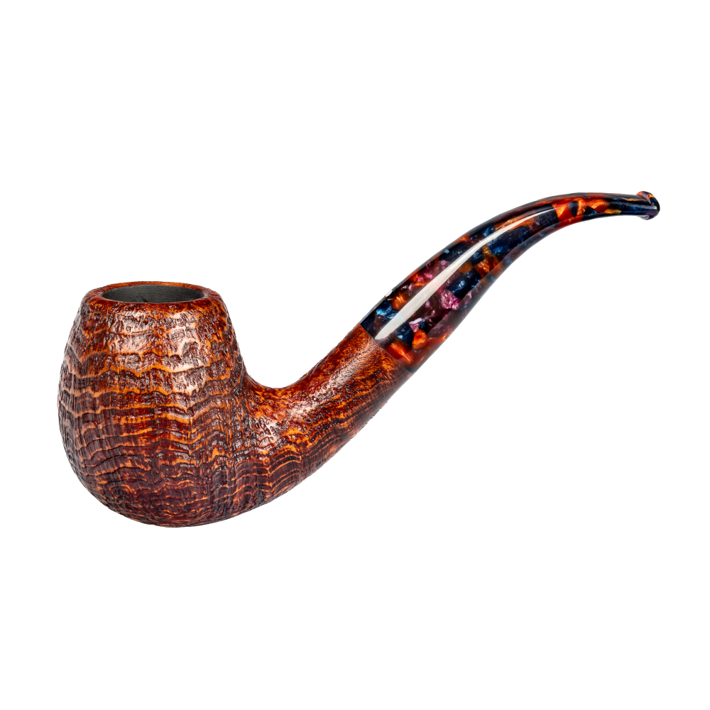 Vauen Limited Harlekin 504 Sandblasted 9mm Briar Pipe
