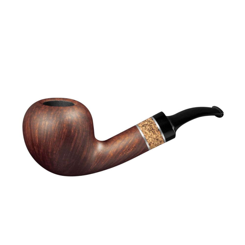 VAUEN BURGUND 1613 9mm Briar Pipe w. cork ring - BRUYEREPIPES