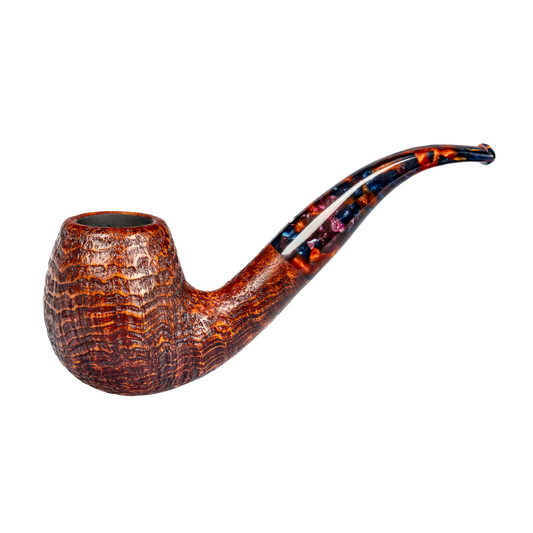 Vauen Limited Harlekin 504 Sandblasted 9mm Briar Pipe