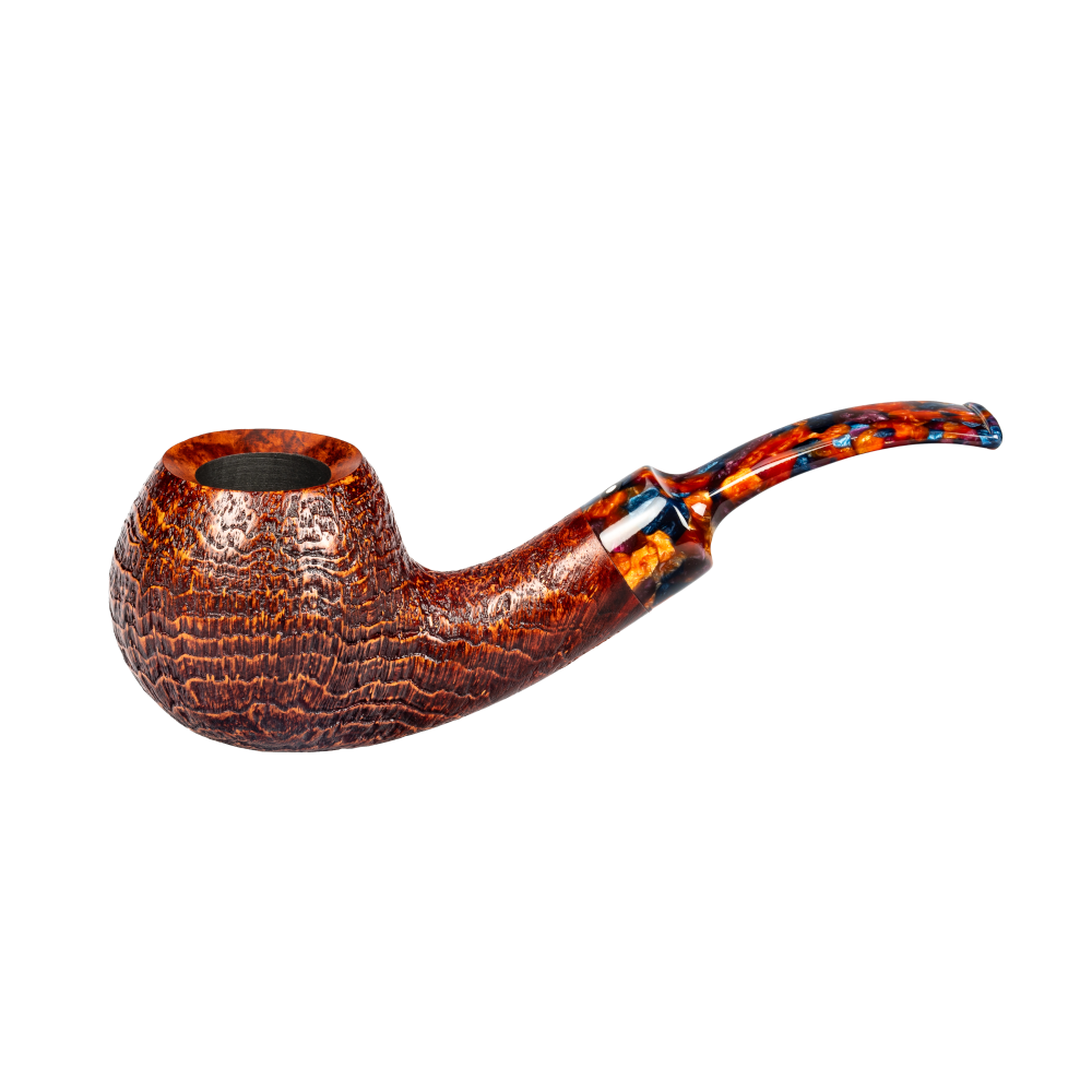Vauen Limited Harlekin 537 Sandblasted 9mm Briar Pipe