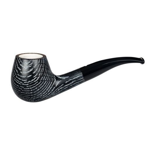 VAUEN LIME 761 9mm Oak Wood Pipe & White Silicate Lining