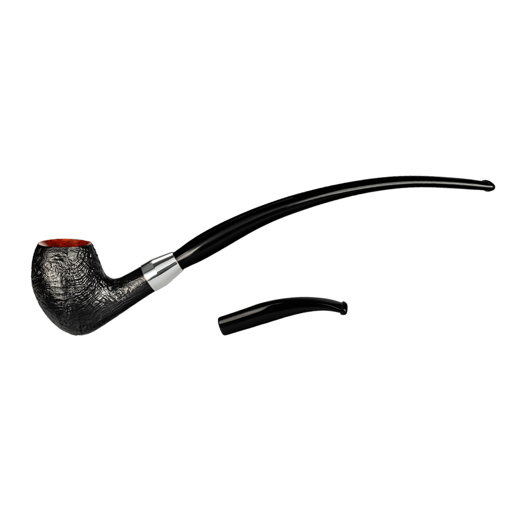 Vauen Eames 5341 Churchwarden Sandblasted Pipe