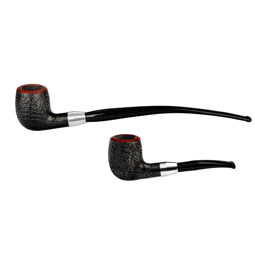 Vauen Eames 5368 Churchwarden Sandblasted Pipe