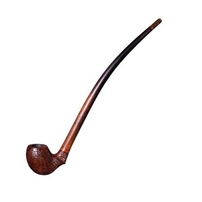 Vauen Auenland Hugg Sandblasted Churchwarden 9mm Pipe