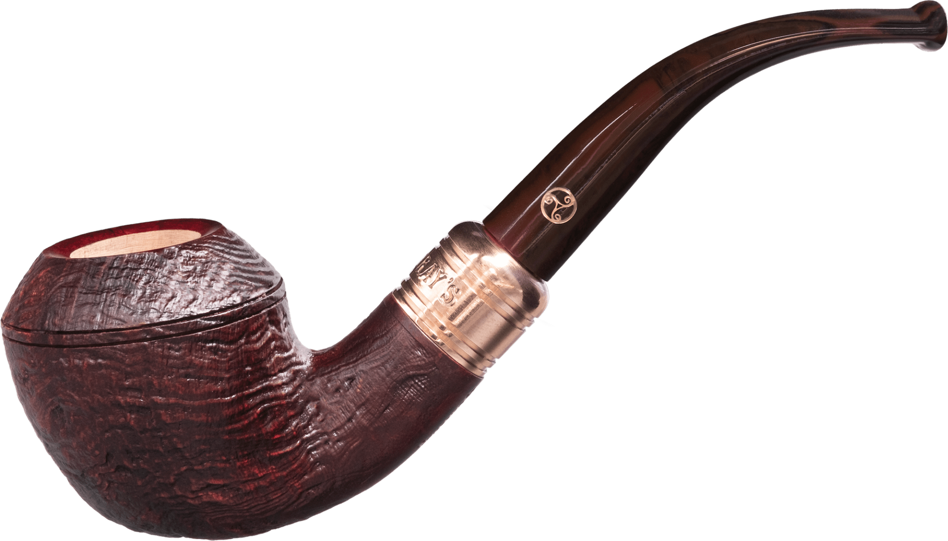 Rattray's Yule Red S Sandblasted 9mm Briar Pipe Christmas Pipe 2025 (Copy) - Mein Shop