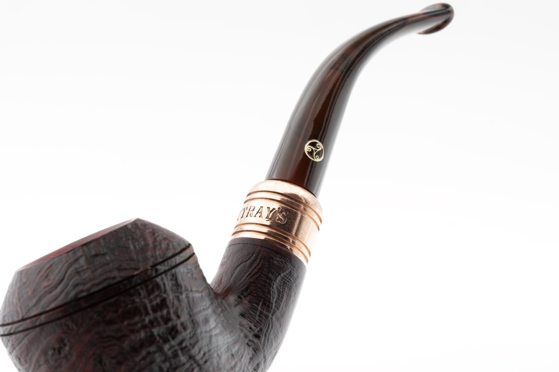 Rattray's Yule Red S Sandblasted 9mm Briar Pipe Christmas Pipe 2025 (Copy) - Mein Shop