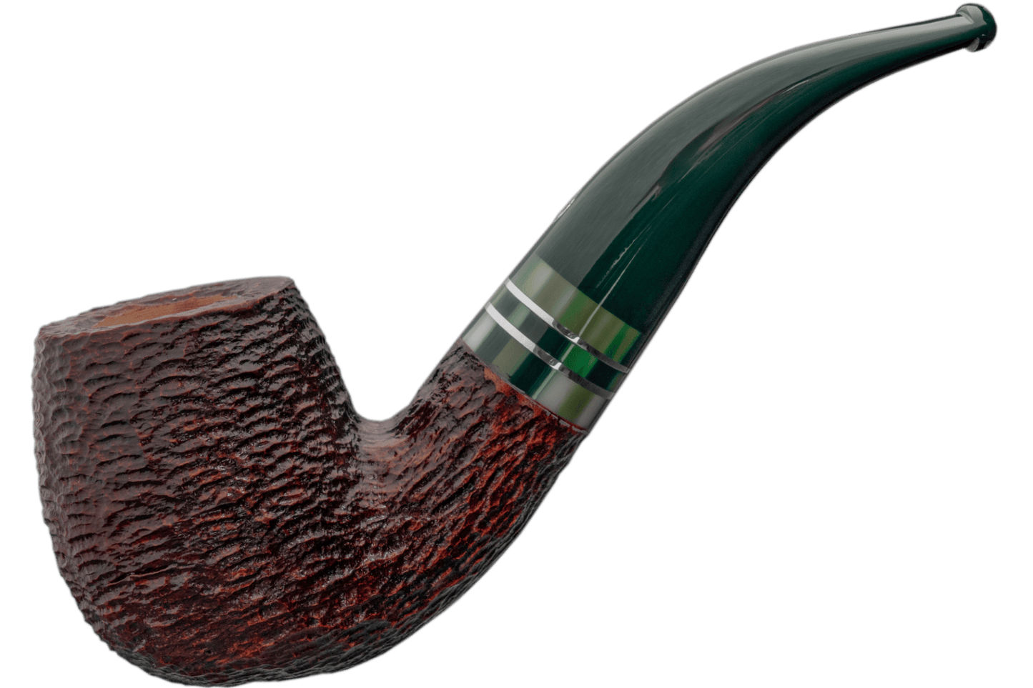 SAVINELLI FORESTA 616 Rustic 9mm Briar Pipe - BRUYEREPIPES