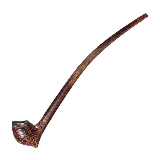 Vauen Auenland Almar Sandblasted Churchwarden 9mm Pipe