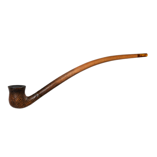 Vauen Auenland Balbor Sandblasted Churchwarden 9mm Pipe