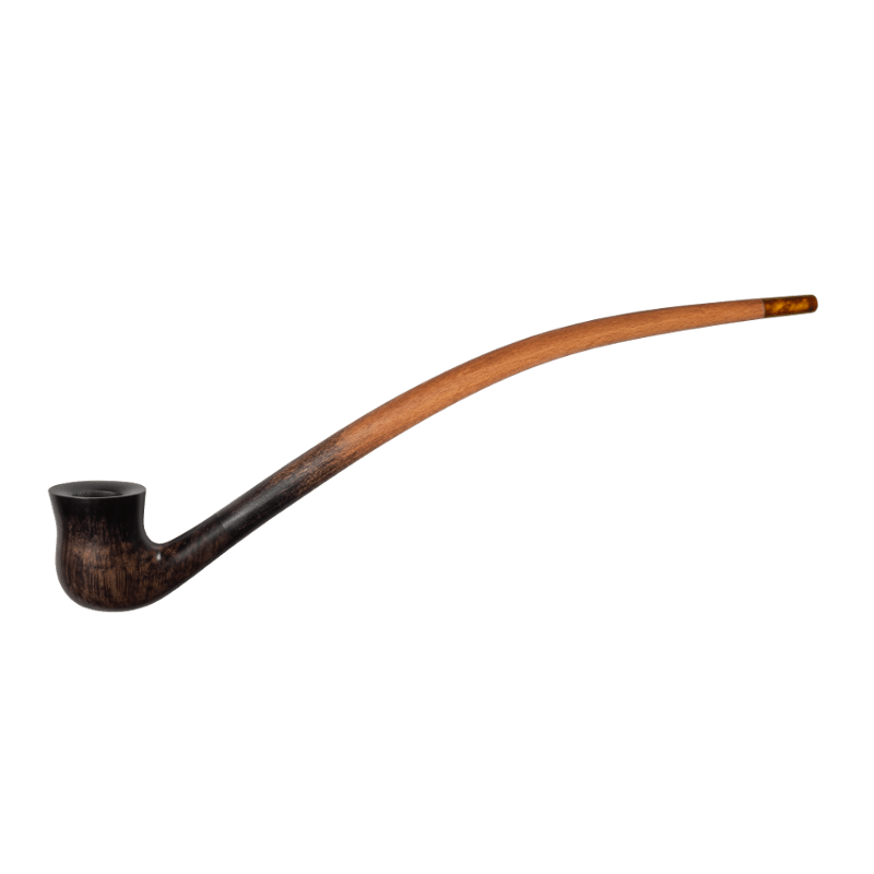 Vauen Auenland Balbor Smooth Churchwarden 9mm Pipe - BRUYEREPIPES