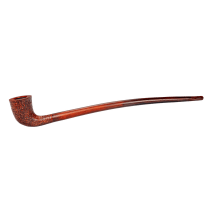 Vauen Auenland Berwin Sandblasted Churchwarden 9mm Pipe - BRUYEREPIPES
