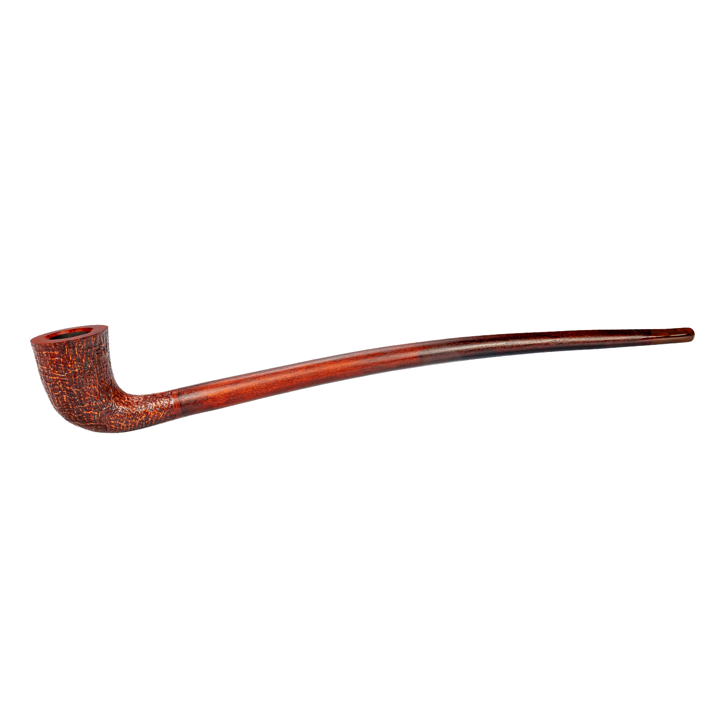 Vauen Auenland Eron Sandblasted Churchwarden 9mm Pipe