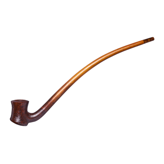 Vauen Auenland Doran Sandblasted Churchwarden 9mm Pipe