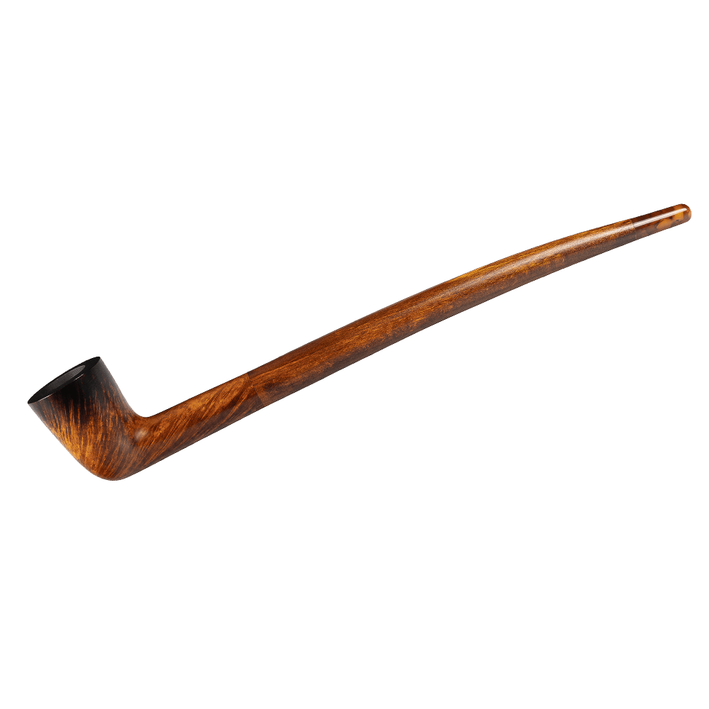 Vauen Auenland Merit Smooth Churchwarden 9mm Pipe - BRUYEREPIPES
