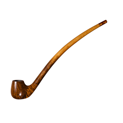 Vauen Auenland Modon Smooth Churchwarden 9mm Pipe - BRUYEREPIPES