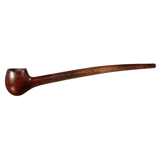 Vauen Auenland Toman Smooth Churchwarden 9mm Pipe - BRUYEREPIPES