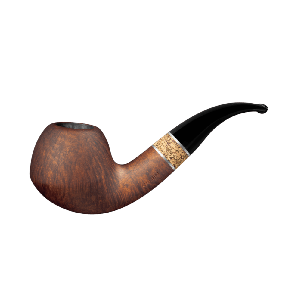 VAUEN BURGUND 1615 9mm Briar Pipe w. cork ring - BRUYEREPIPES