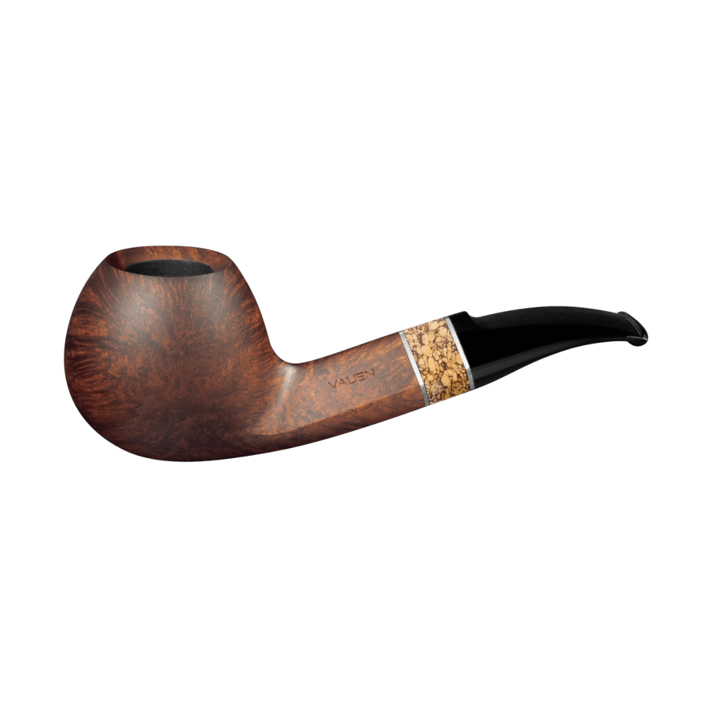 VAUEN BURGUND 1632 9mm Briar Pipe w. cork ring - BRUYEREPIPES