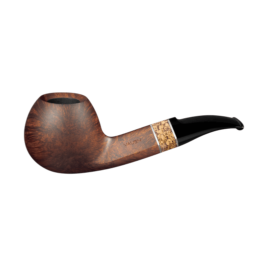 VAUEN BURGUND 1632 9mm Briar Pipe w. cork ring - BRUYEREPIPES