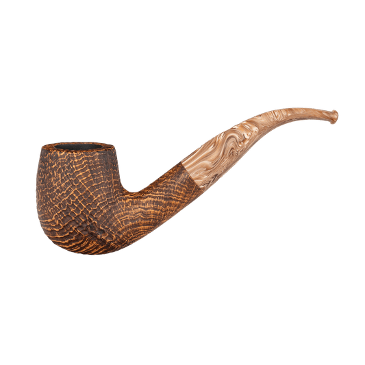 VAUEN DANTE 5627 SANDBLASTED 9mm Briar Pipe - BRUYEREPIPES