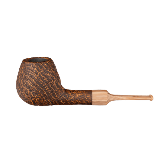 VAUEN DANTE 5631 SANDBLASTED 9mm Briar Pipe - BRUYEREPIPES