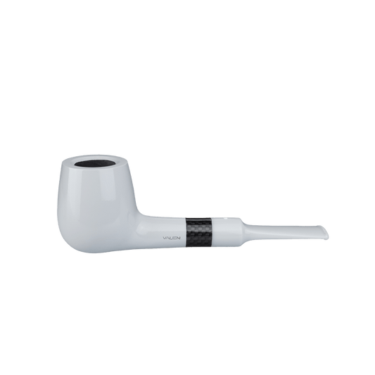 VAUEN EDISON 175 9mm Briar Pipe w. Carbon Ring - BRUYEREPIPES