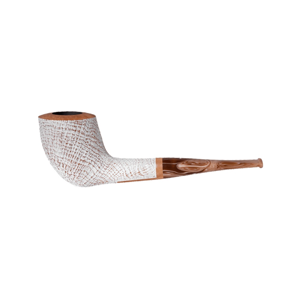 Vauen Fuji 4292 Sandblasted White Stained 9mm Briar Pipe (Copy) - Mein Shop