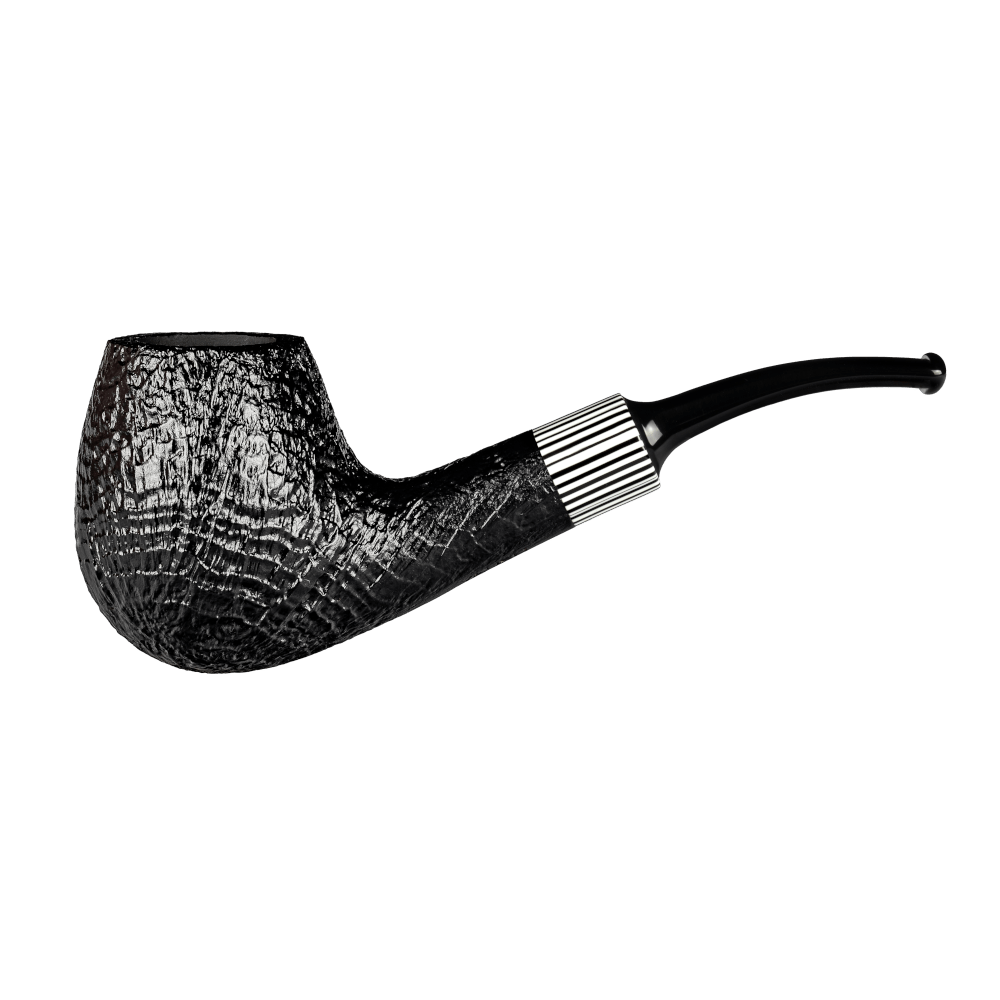 Vauen Hippo 5861 Sandblasted 9mm Briar Pipe - BRUYEREPIPES