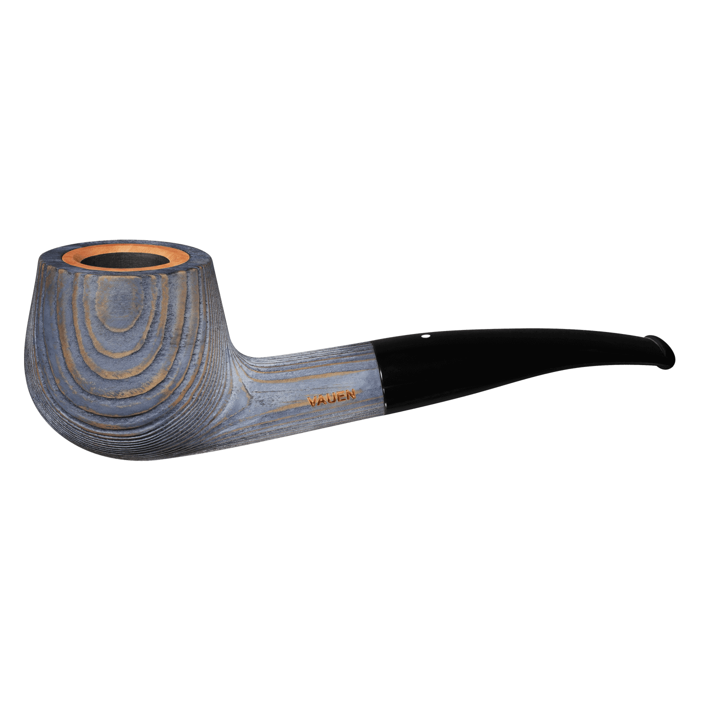 VAUEN Patina 240 9mm Briar & Larch Wood Pipe - BRUYEREPIPES